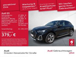 Mythosschwarz metallic Gebraucht 2022 Audi Q5 S-Line SUV | 37.490 € (Guter Preis)