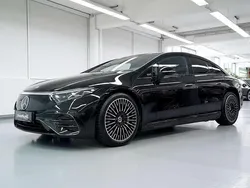 Schwarz Gebraucht 2024 Mercedes EQS450+ AMG line Limousine | 74.450 € (Teuer)