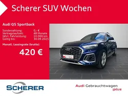 Navarrablau metallic (metallic) Gebraucht 2025 Audi Q5 Sportback Ambiente SUV | 48.490 € (Superpreis)