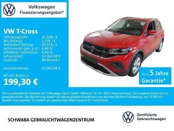 Rot Gebraucht 2024 VW T-Cross Life SUV | 22.390 € (Fairer Preis)