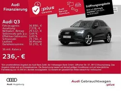 Mythosschwarz metallic Gebraucht 2024 Audi Q3 Advanced Plus SUV | 36.890 € (Fairer Preis)