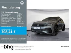 Silber Gebraucht 2024 VW Tiguan Allspace R-line SUV | 40.880 € (Fairer Preis)