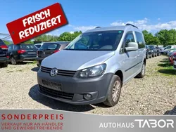 Silber Gebraucht 2014 VW Caddy Trendline Van / Kleinbus | 7.985 € (Guter Preis)