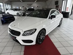 Weiß Gebraucht 2017 Mercedes C220 AMG line Coupé | 20.849 € (Fairer Preis)