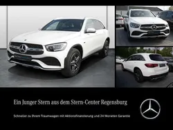 Weiß Gebraucht 2021 Mercedes GLC300e AMG SUV | 36.869 € (Fairer Preis)