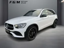 Unilack polarweiß Gebraucht 2022 Mercedes GLC200 AMG line SUV | 38.470 € (Superpreis)