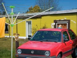 Rot Gebraucht 1991 VW Golf II Kleinwagen | 2.000 €
