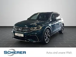 Nightshade blue metallic (metallic) Gebraucht 2021 VW Tiguan R-line SUV | 34.680 € (Etwas zu teuer)