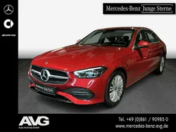 Rot Gebraucht 2024 Mercedes C220 Edition Limousine | 40.890 € (Fairer Preis)