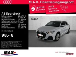 Gletscherweiß metallic Gebraucht 2024 Audi A1 Sportback Advanced Plus Kleinwagen | 21.449 € (Guter Preis)