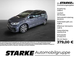 Schwarz (delfingrau metallic) Gebraucht 2024 VW Touran R-line Van / Kleinbus | 38.880 € (Etwas zu teuer)