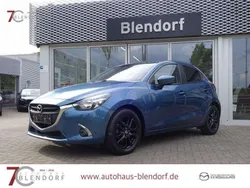 Turmalinblau metallic Gebraucht 2019 Mazda 2 Kizoku Limousine | 14.450 € (Fairer Preis)