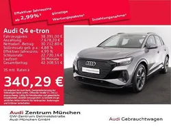 Taifungrau metallic Gebraucht 2022 Audi Q4 e-tron Ambiente SUV | 38.391 € (Fairer Preis)
