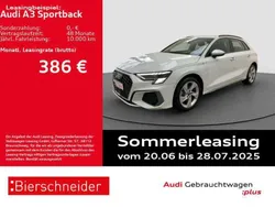 Gletscherweiß Gebraucht 2023 Audi A3 e-tron S-Line Kleinwagen | 31.950 € (Fairer Preis)