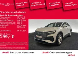 Gletscherweiß metallic Gebraucht 2022 Audi Q4 Sportback e-tron Basis SUV | 26.950 € (Fairer Preis)