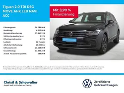 Deep black perleffekt Gebraucht 2024 VW Tiguan Move SUV | 34.786 € (Guter Preis)
