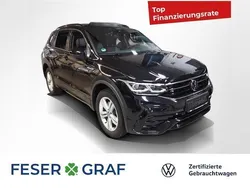 Deep black perleffekt Gebraucht 2024 VW Tiguan Allspace R-line SUV | 45.250 € (Fairer Preis)