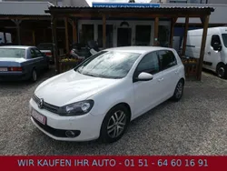 Weiß Gebraucht 2009 VW Golf VI Comfortline Limousine | 4.490 € (Guter Preis)