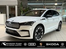 Weiß Gebraucht 2025 Skoda Enyaq iV SportLine SUV | 47.990 € (Superpreis)
