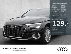 Mythosschwarz metallic Neu 2025 Audi A3 Sportback Advanced Plus Limousine | 33.440 € (Superpreis)