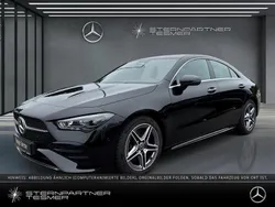 Schwarz Gebraucht 2024 Mercedes CLA200 AMG Coupé | 36.950 € (Fairer Preis)