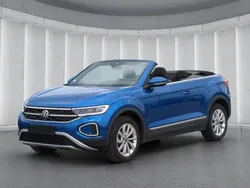 Blau Gebraucht 2022 VW T-Roc Cabriolet Style Cabrio | 24.449 €