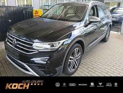 Deep black perleffekt Gebraucht 2022 VW Tiguan Allspace Elegance SUV | 33.660 € (Guter Preis)