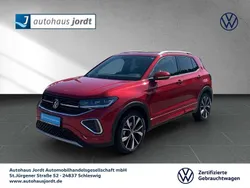 Kings red (metallic) Gebraucht 2024 VW T-Cross R-line SUV | 30.930 € (Teuer)