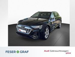 Schwarz Gebraucht 2023 Audi Q8 e-tron S-Line SUV | 53.480 € (Superpreis)