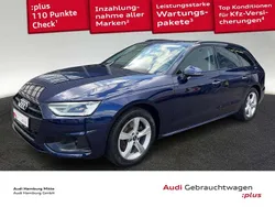Navarrablau metallic Gebraucht 2022 Audi A4 Advanced Kombi | 24.950 € (Guter Preis)