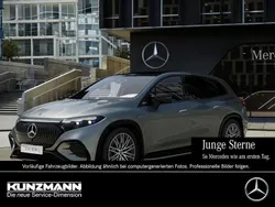 Selenitgrau metallic Gebraucht 2024 Mercedes EQS450+ AMG SUV | 90.889 € (Etwas zu teuer)