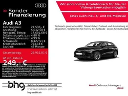 Brillantschwarz Gebraucht 2021 Audi A3 Design Limousine | 22.530 € (Fairer Preis)