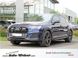 Blau Gebraucht 2023 Audi Q7 S-Line SUV | 77.730 € (Etwas zu teuer)