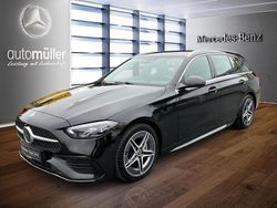 Schwarz Gebraucht 2024 Mercedes C220 AMG Limousine | 39.620 € (Fairer Preis)