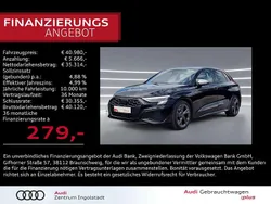 Mythosschwarz metallic Gebraucht 2024 Audi S3 Basis Limousine | 40.980 € (Fairer Preis)