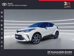 Novaweiß perleffekt / dach schwarz Gebraucht 2021 Toyota C-HR Plus SUV | 23.490 € (Fairer Preis)