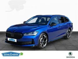 Blau Neu 2025 Skoda Superb SportLine Kombi | 57.950 €