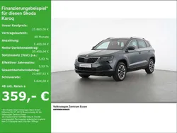 Quarzgrau metallic Gebraucht 2021 Skoda Karoq Drive SUV | 26.460 € (Guter Preis)