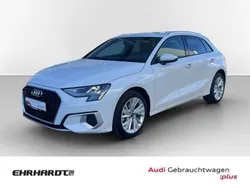 Weiß Gebraucht 2024 Audi A3 Sportback Advanced Limousine | 31.490 € (Fairer Preis)