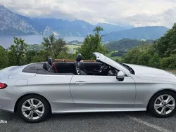 Silber Gebraucht 2021 Mercedes C220 AMG Cabrio | 39.500 € (Etwas zu teuer)