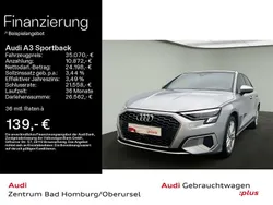 Silber Gebraucht 2024 Audi A3 Sportback e-tron Advanced Limousine | 35.070 € (Teuer)