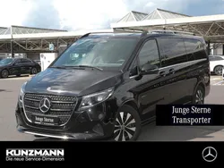 Obsidianschwarz metallic Gebraucht 2024 Mercedes V300 Avantgarde Van / Kleinbus | 73.833 €