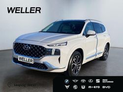 Weiß Gebraucht 2020 Hyundai Santa Fe Signature SUV | 32.990 € (Fairer Preis)