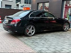 Schwarz Gebraucht 2014 Mercedes C220 AMG line Limousine | 13.800 € (Teuer)
