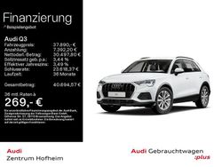 Gletscherweiß metallic Gebraucht 2025 Audi Q3 SUV | 37.890 € (Guter Preis)