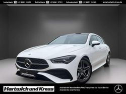 Polarweiss unilack Gebraucht 2024 Mercedes CLA200 Shooting Brake AMG line Kombi | 35.690 € (Teuer)