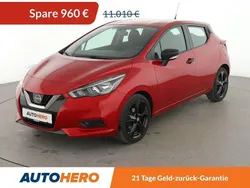 Rot Gebraucht 2017 Nissan Micra Visia+ Kleinwagen | 9.570 € (Fairer Preis)