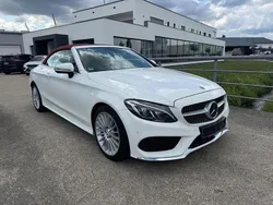 Weiß Gebraucht 2018 Mercedes C220 AMG Cabrio | 26.999 € (Guter Preis)