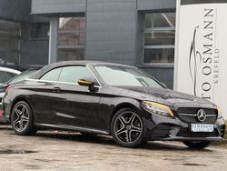 Schwarz Gebraucht 2018 Mercedes C180 AMG line Cabrio | 24.950 € (Guter Preis)