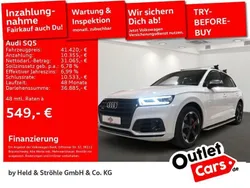 Gletscherweiß metallic Gebraucht 2020 Audi SQ5 Sport SUV | 41.420 € (Superpreis)